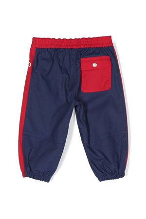 Pantaloni sportivi in cotone rosso e blu GUCCI KIDS | 721549XWAVH4714